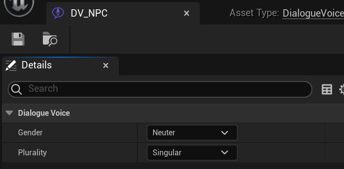 Dialogue Voice Asset